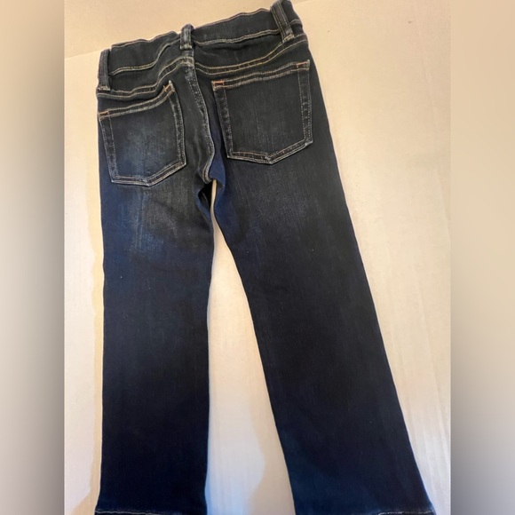 J. CREW -  BOYS CREW CUT SLIM JEANS SIZE 4 DARK DENIM - Picture 7 of 7